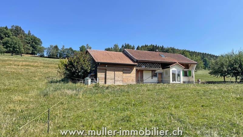 Charmante maison au milieu des prés, proche de Romont (3)