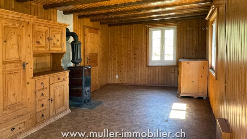 Charmante maison au milieu des prés, proche de Romont (5)