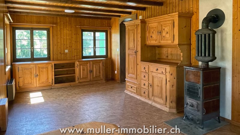 Charmante maison au milieu des prés, proche de Romont (4)