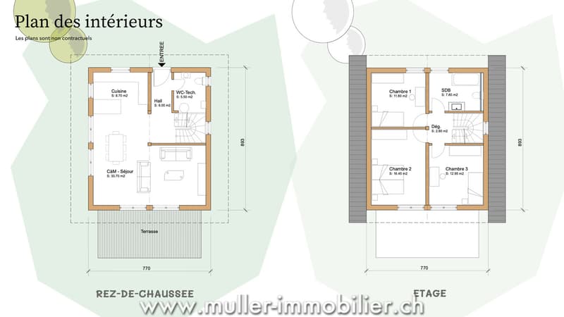 Belle maison en ossature bois en bordure de forêt au calme (8)