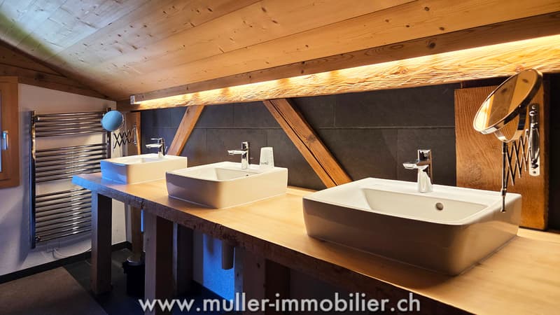 Spacieux chalet, vue sur les Dents du Midi à Champéry (11)