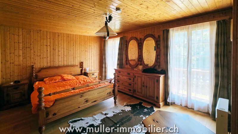 Spacieux chalet, vue sur les Dents du Midi à Champéry (9)