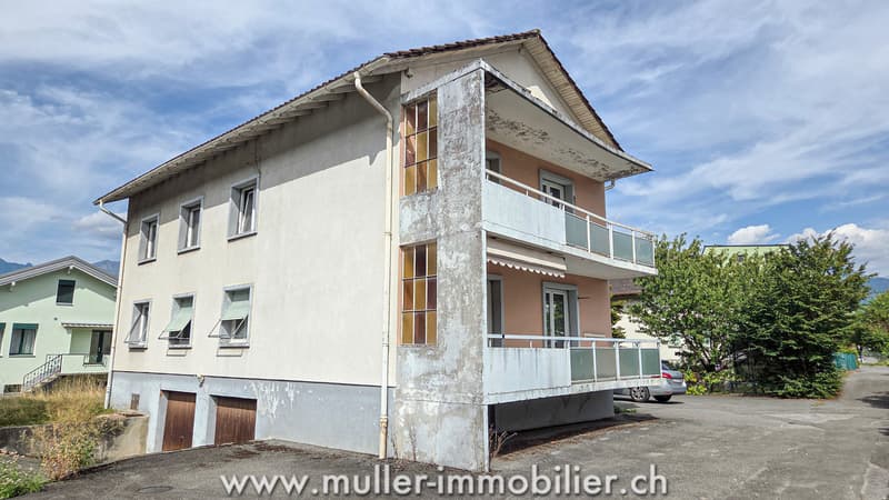 Maison de 2 appartements situé à Monthey (12)