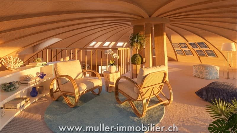 Domespace, villa unique pour amoureux des villages fribourgeois (3)