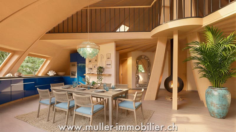 Domespace, villa unique pour amoureux des villages fribourgeois (4)