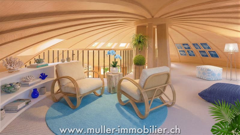 Domespace, villa unique pour amoureux des villages fribourgeois (2)