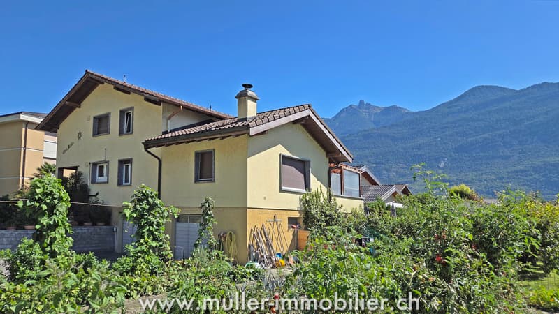 Grande propriété avec 2 appartements à Fully (8)
