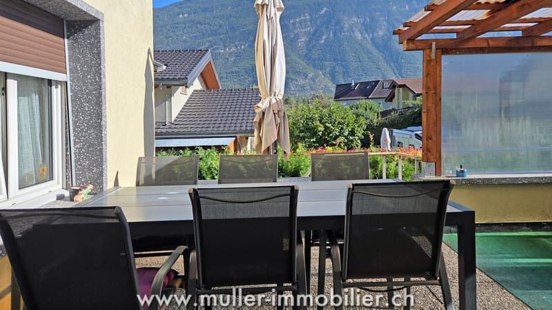 Grande propriété avec 2 appartements à Fully (7)