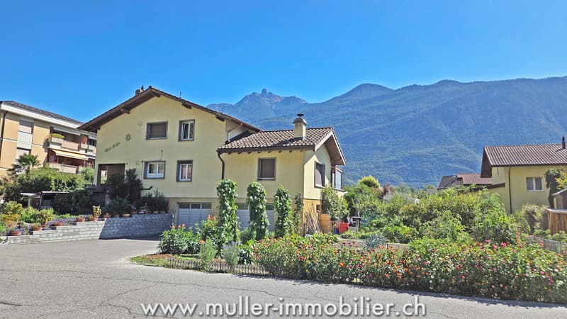 Grande propriété avec 2 appartements à Fully (2)
