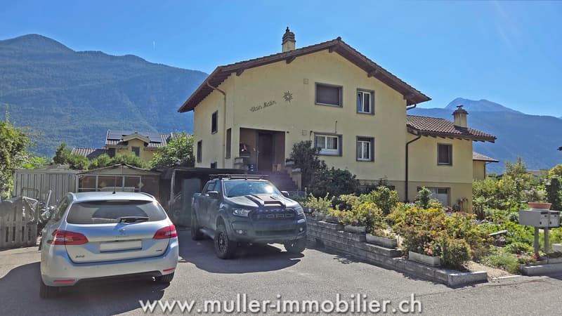 Grande propriété avec 2 appartements à Fully (1)