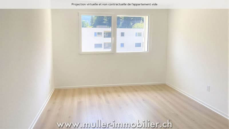 Très bel appartement traversant dans le village de Remaufens (10)