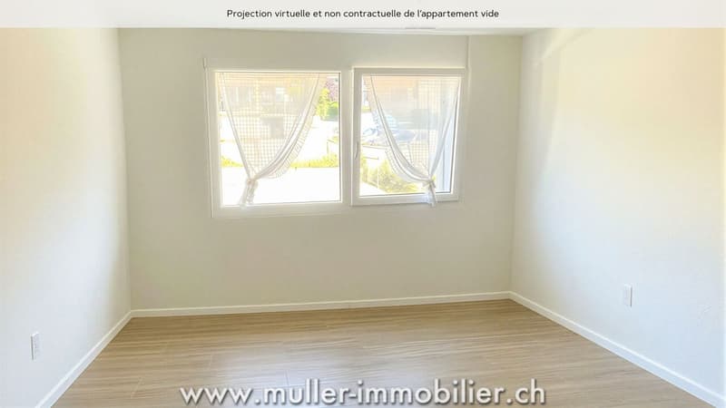 Très bel appartement traversant dans le village de Remaufens (11)