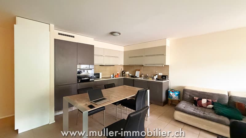 Bel appartement 3.5 pièces, 2e étage avec balcon-terrasse à Morges (4)