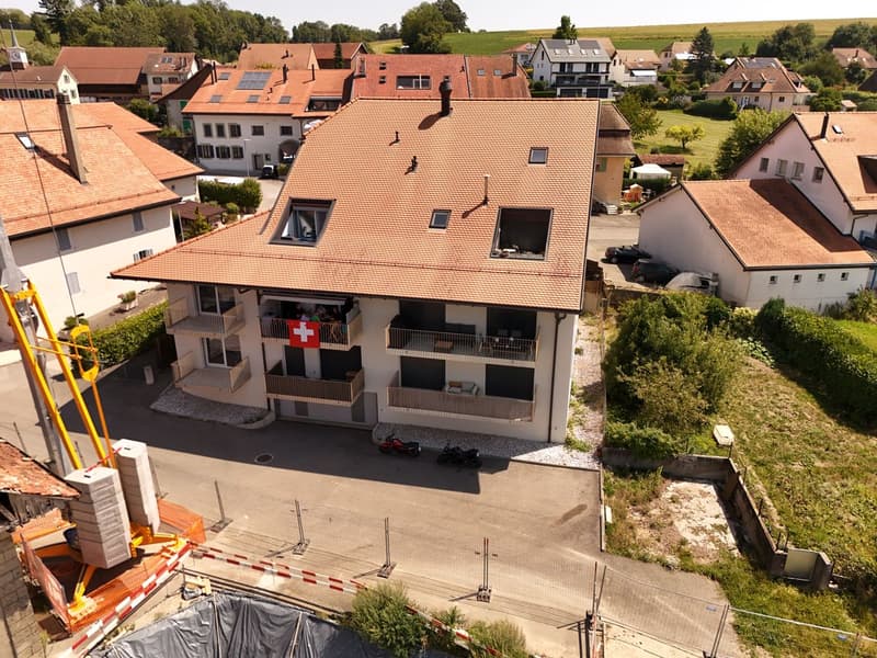 Coup de coeur assuré - appartement de 4,5 pièces avec terrasse, balcons et entrée privative à 10 minutes de Lausanne (12)