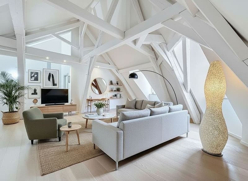Duplex en attique La Côte - Espace, lumière et couchers de soleil (2)