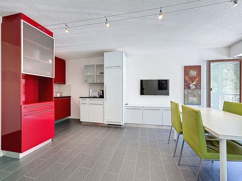 Cet appartement meublé au pied des pistes vous attend. Résidence secondaire ou principale à vous de choisir (5)