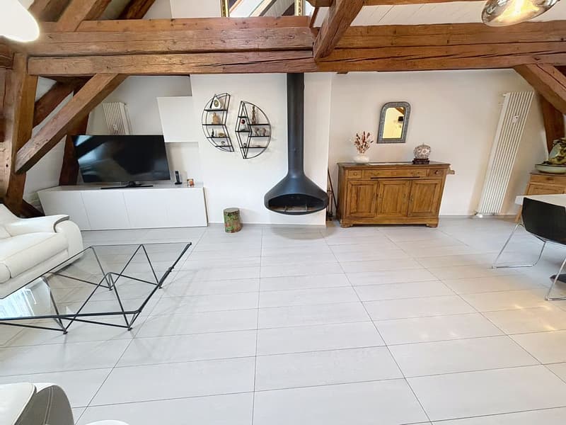 Magnifique appartement au centre de Peseux. Calme, sérénité à 2 pas des transports des écoles et des commerces. (10)