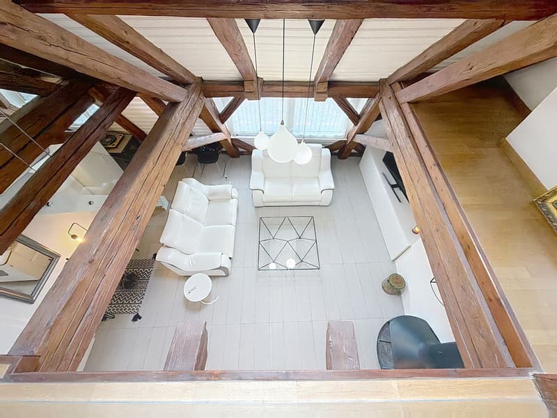 Magnifique appartement au centre de Peseux. Calme, sérénité à 2 pas des transports des écoles et des commerces. (9)