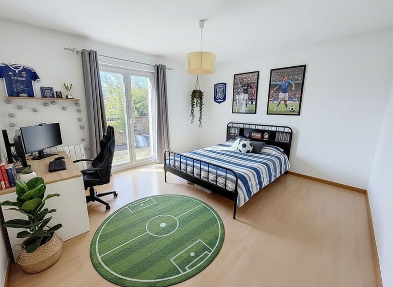 Maison individuelle de 6.5 pces ( 170 m2 ) +un apparemment de 3 pces de 61m2 , piscine et grand jardin - à 10 min de Lausanne (6)