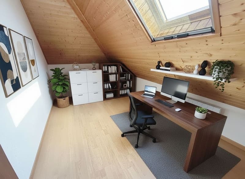 Maison individuelle de 6.5 pces ( 170 m2 ) +un apparemment de 3 pces de 61m2 , piscine et grand jardin - à 10 min de Lausanne (10)