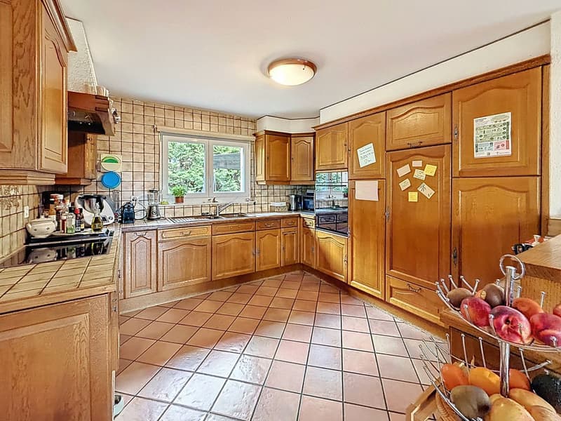 Maison individuelle de 6.5 pces ( 170 m2 ) +un apparemment de 3 pces de 61m2 , piscine et grand jardin - à 10 min de Lausanne (4)