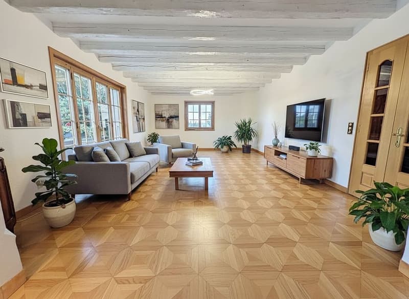 Maison d'exception - Autonome, rentable et rénovée avec raffinement à 20 min d'Epalinges (9)
