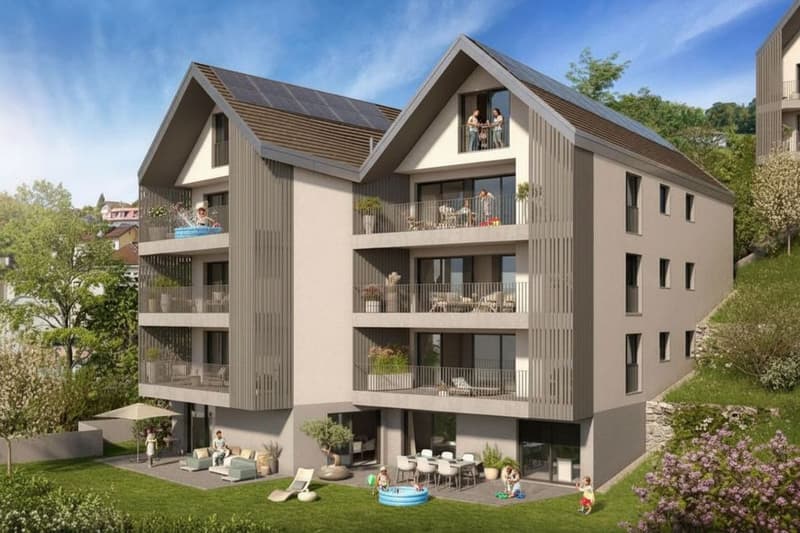 Prestigieux 5.5 pièces avec immense terrasse au rez - Vue panoramique sur le lac (4)