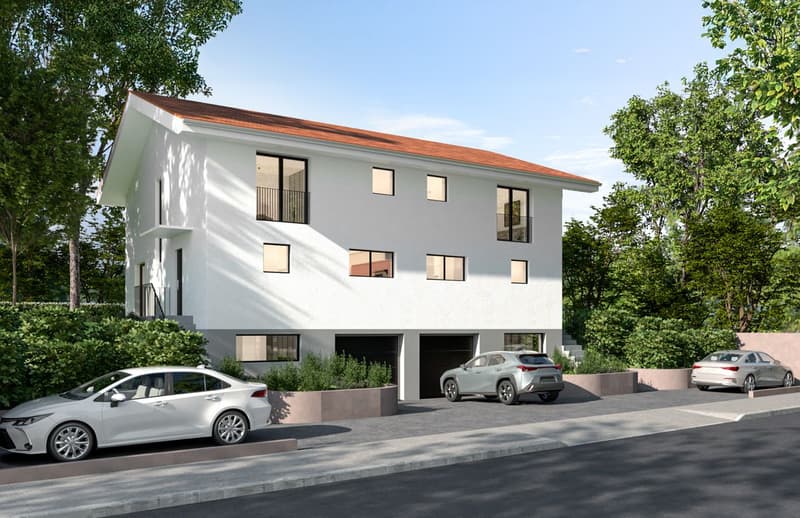 VILLA JUMELLE NEUVE 5.5 PIÈCES - CALME ABSOLU , finition selon vos envies (2)