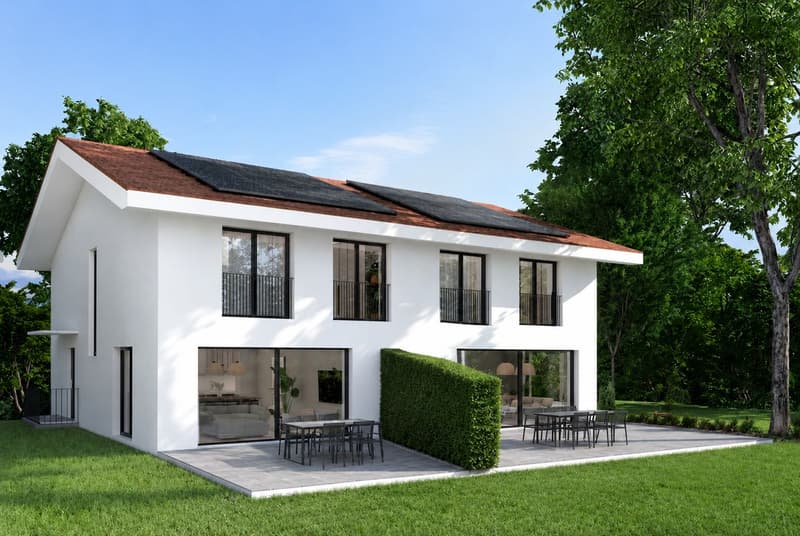 VILLA JUMELLE NEUVE 5.5 PIÈCES - CALME ABSOLU - Payerne (1)