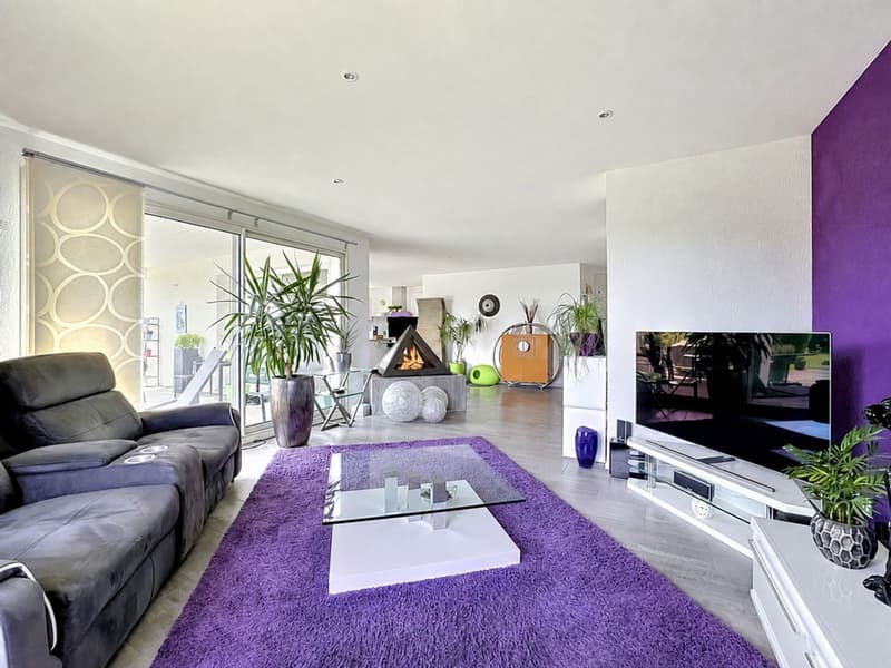 Villa de plain-pied 4.5 pièces avec piscine, jacuzzi, salle de cinéma et 3 garages box (6)