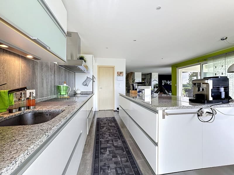 Villa de plain-pied 4.5 pièces avec piscine, jacuzzi, salle de cinéma et 3 garages box (8)