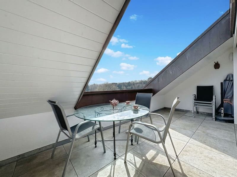 Duplex en attique à 10min d'Aubonne dans le charmant village de Gimel. (12)