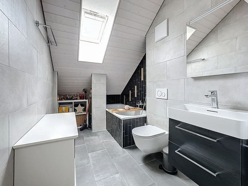 Duplex en attique à 10min d'Aubonne dans le charmant village de Gimel. (10)