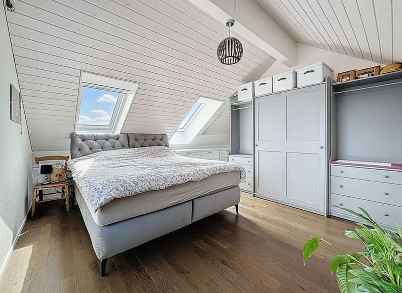 Duplex en attique à 10min d'Aubonne dans le charmant village de Gimel. (8)