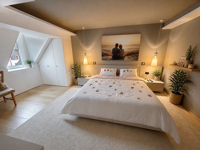 Appartement duplex de 5.5 pièces - Donatyre / Avenches (VD) Matériaux nobles - Idéal famille (4)