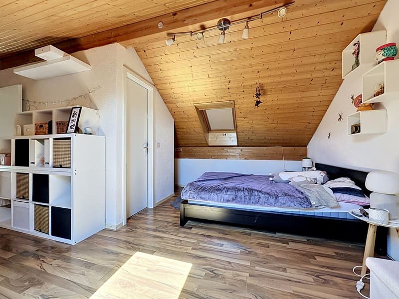 Duplex lumineux aux volumes généreux au coeur de Servion (9)