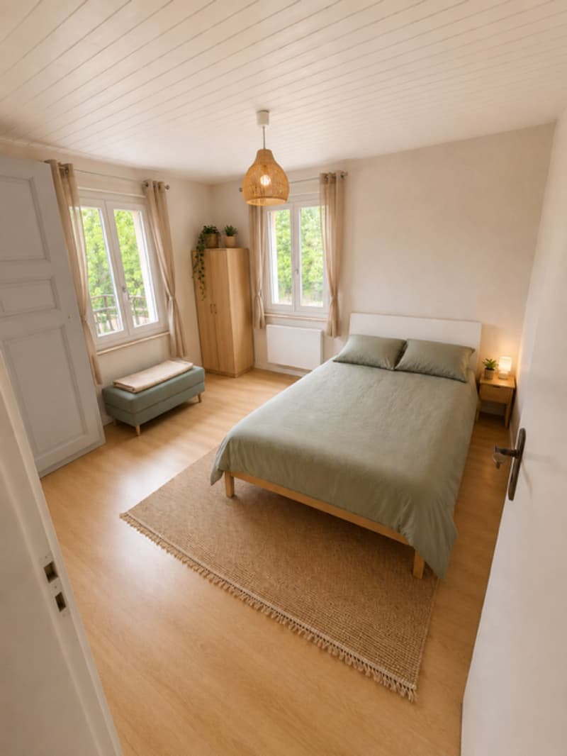 Maison individuelle avec jardin et terrasse entièrement rénovées proche d'Yverdon (6)