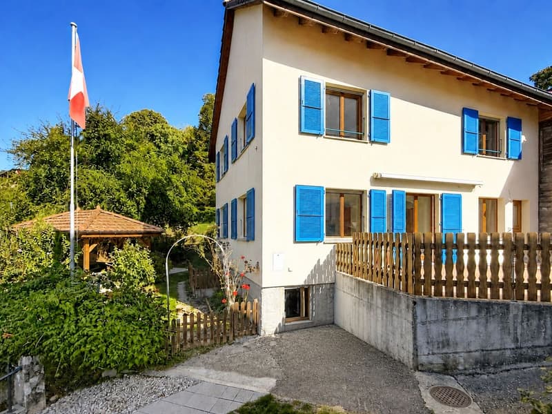 Enfin une maison où toute votre famille trouve sa place, à 7 min de Bercher, du LEB et des écoles (2)