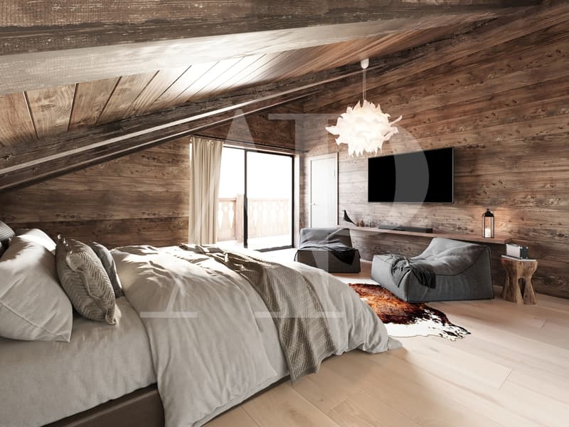 Exclusivité - Deux superbes chalets neufs sur plan à vendre (5)