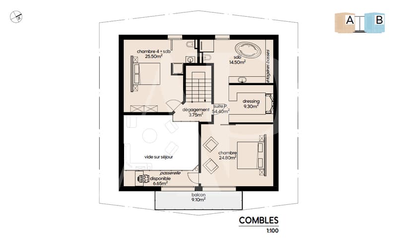 Exclusivité - Deux superbes chalets neufs sur plan à vendre (12)