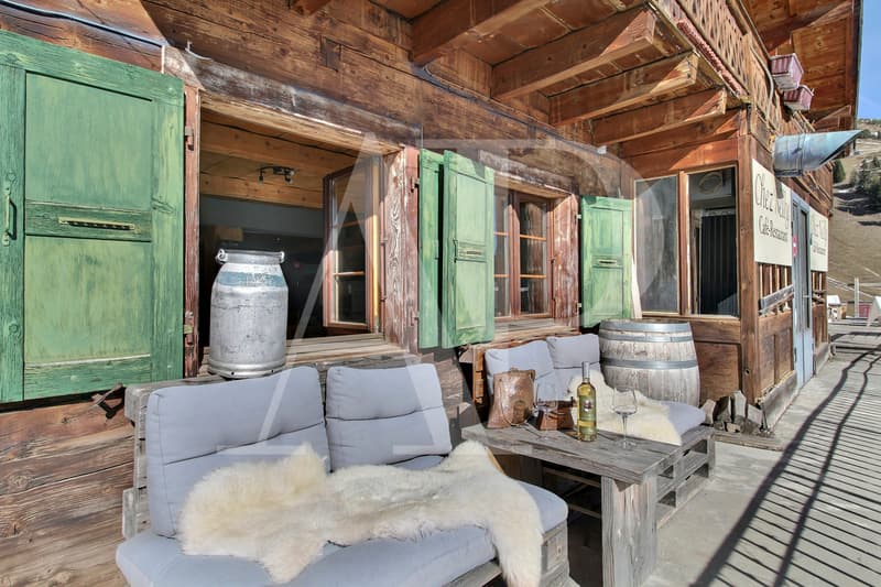 Restaurant avec chambres d'hôtes ski-in-out aux Crosets (9)
