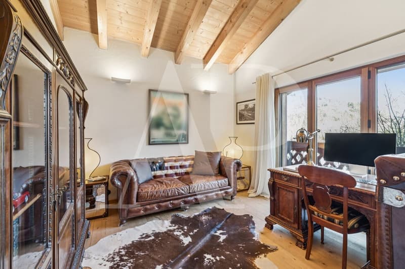 Attique alpin-chic d'exception au coeur de Champéry (9)
