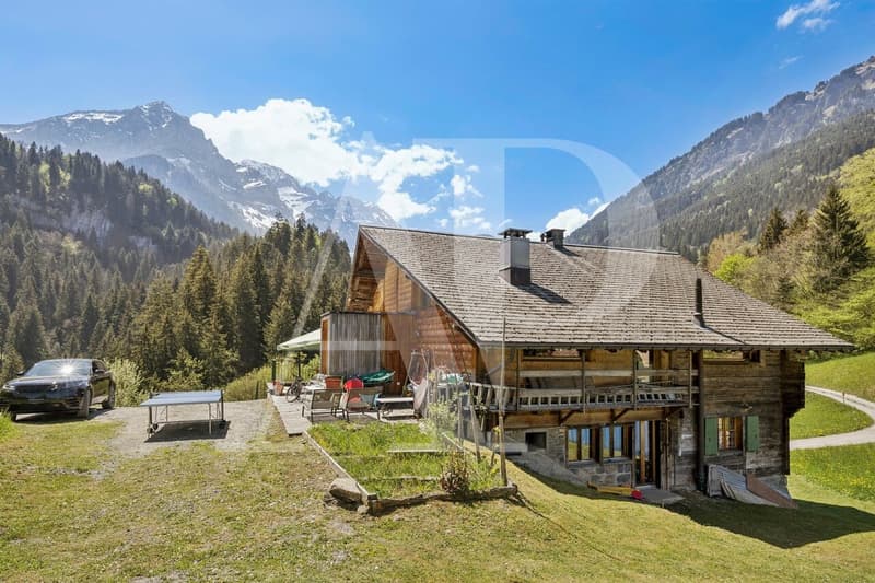 Chalet du XVIIIe Siècle à vendre à Champéry (4)