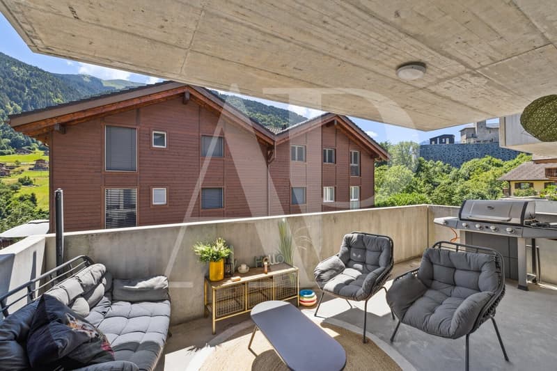 Cadre de vie agréable près de la montagne - non-meublé (3)