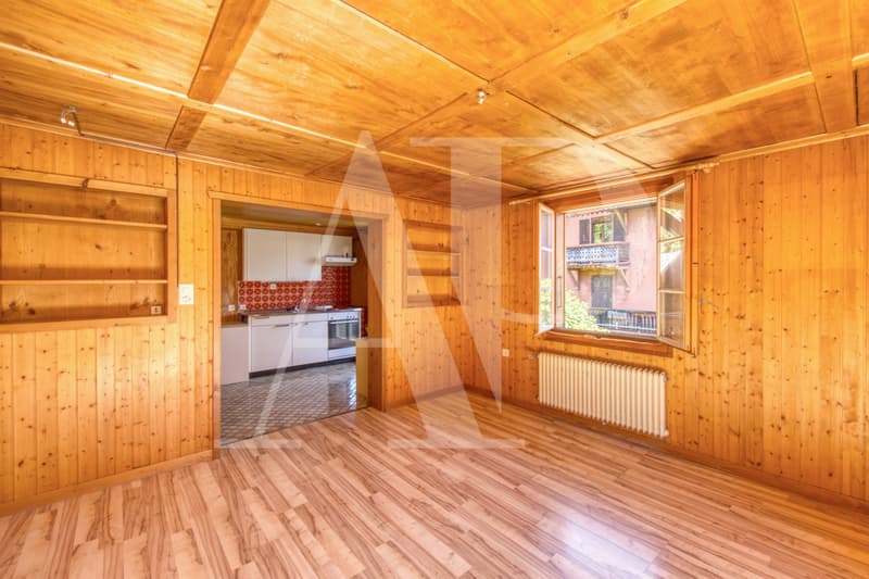 Appartement au charme d'antan au coeur de Champéry (5)