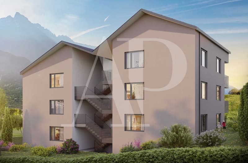 APPARTEMENT DE 4,5 PCES AVEC BALCON LOGGIA - VUE PANORAMIQUE (4)