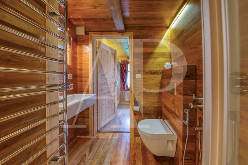 A VENDRE APPARTEMENT 5.5 PIECES DANS UN CHALET AUTHENTIQUE (13)