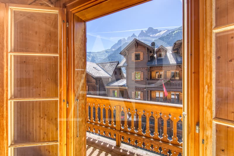 Appartement au charme d'antan au coeur de Champéry (4)