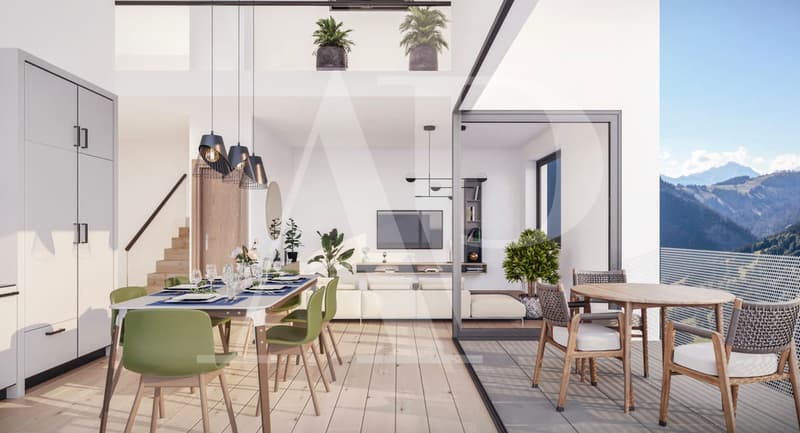 DUPLEX AVEC LOGGIA - VUE PANORAMIQUE - EXCLUSIVITÉ - CHANTIER DÉMARRÉ (3)
