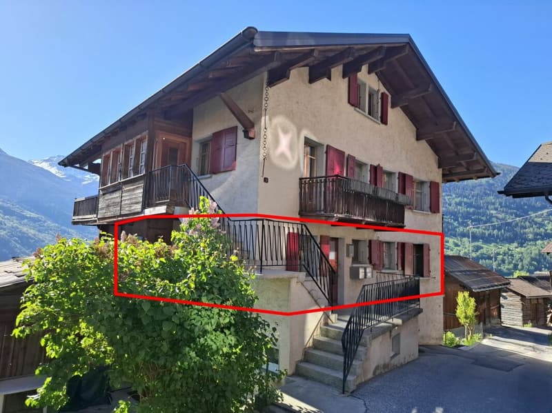 Appartement avec vue panoramique à Hérémence (VS) (5)